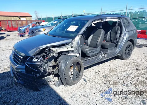 2024 Volkswagen Tiguan 2.0T Se R-Line Black from USA, damaged, VIN 3VV8B7AX3RM006596